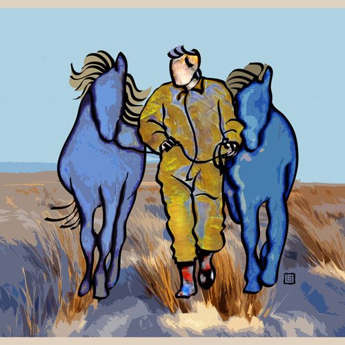 Caballos Azules