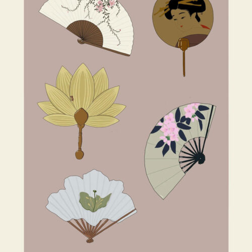 Japanese hand fans